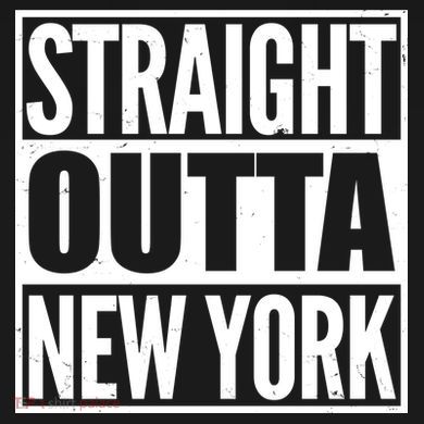 Straight Outta New York Sustainable Knit Beanie