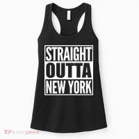 Straight Outta New York Women's Tank Top thumb 0
