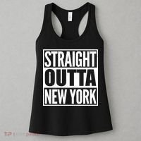 Straight Outta New York Women's Tank Top thumb 3