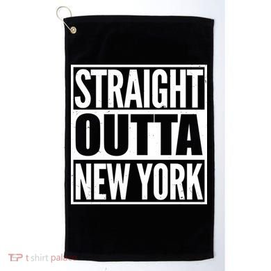 Straight Outta New York Golf Towel