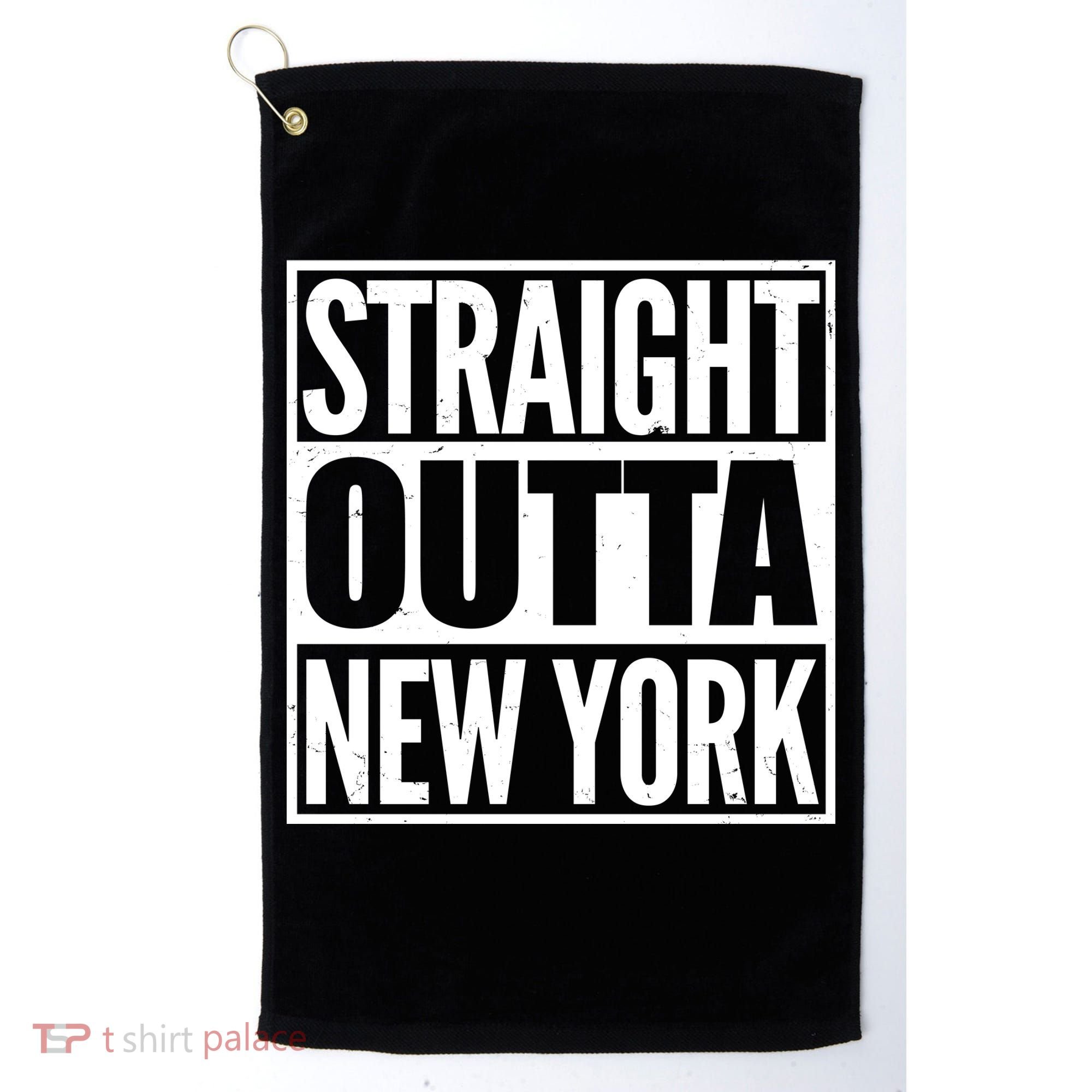 Straight Outta New York Golf Towel