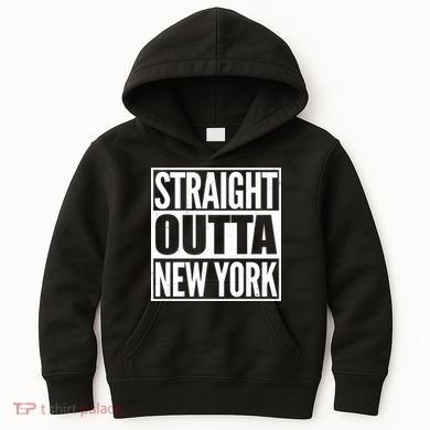 Straight Outta New York Kids Hoodie