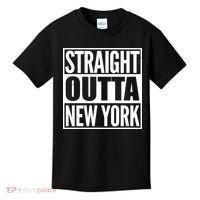 Straight Outta New York Kids T-Shirt thumb 0