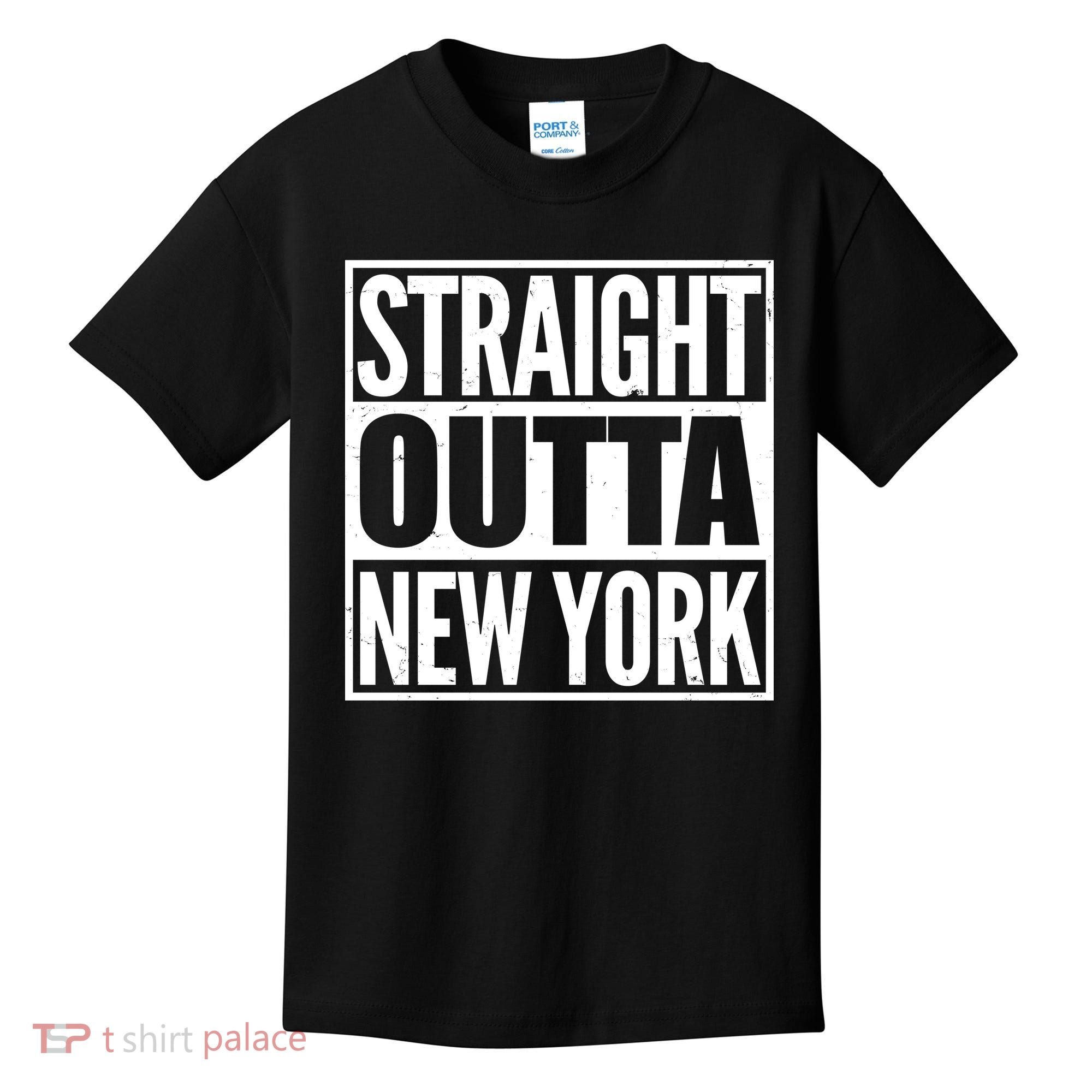 Straight Outta New York Kids T-Shirt