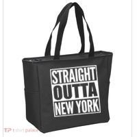 Straight Outta New York Tote Bag thumb 2