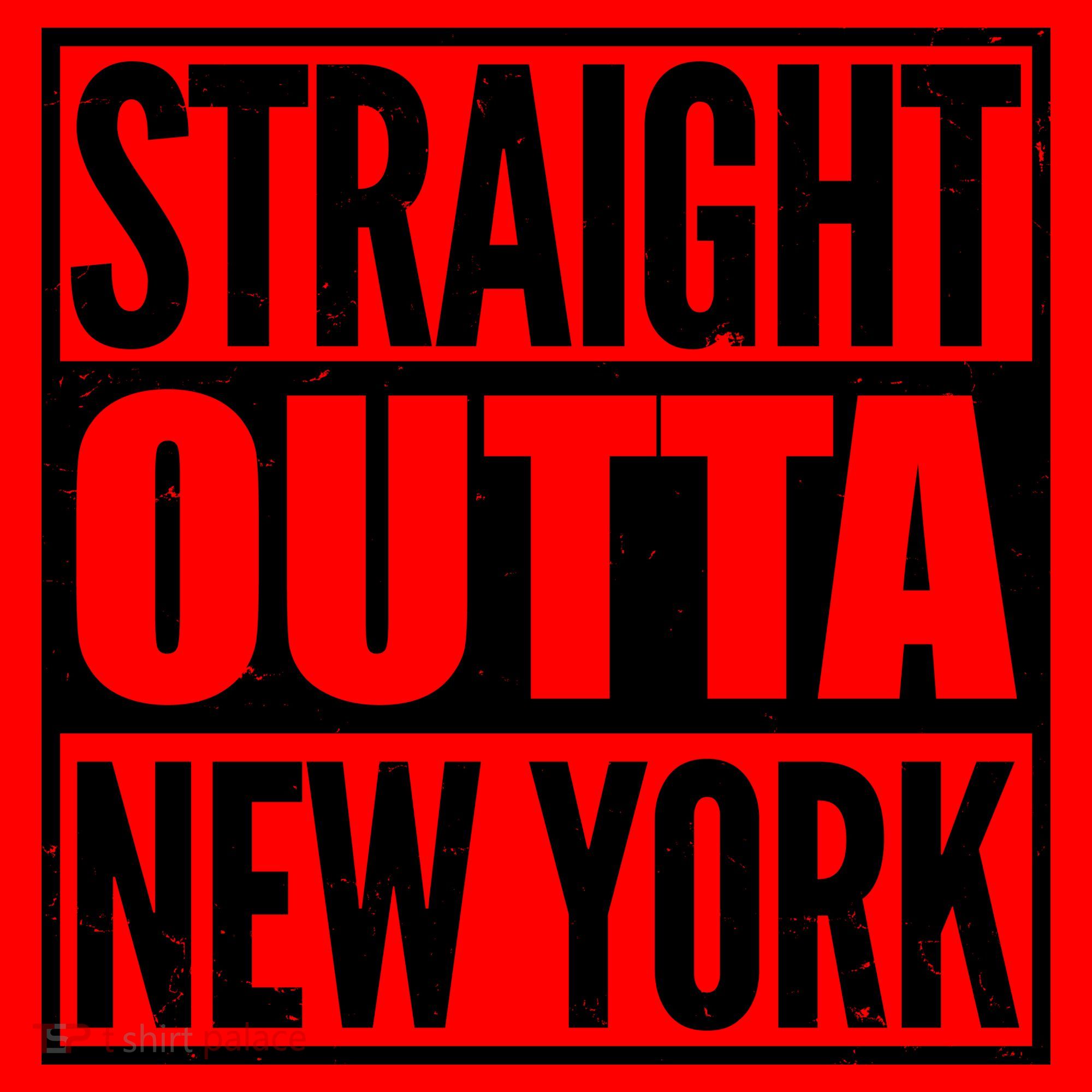 Straight Outta New York Santa Hat