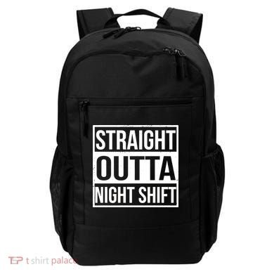 Straight Outta Night Shift Backpack