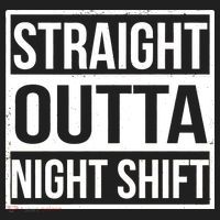 Straight Outta Night Shift Beanie thumb 2