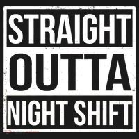 Straight Outta Night Shift Pajama Set thumb 2