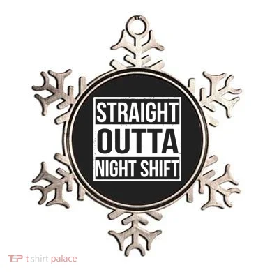 Straight Outta Night Shift Ornament