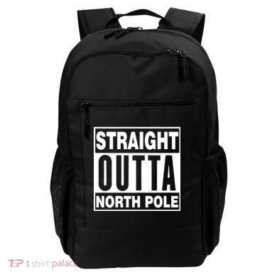 Straight Outta North Pole Backpack
