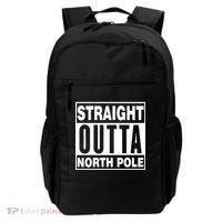 Straight Outta North Pole Backpack thumb 0