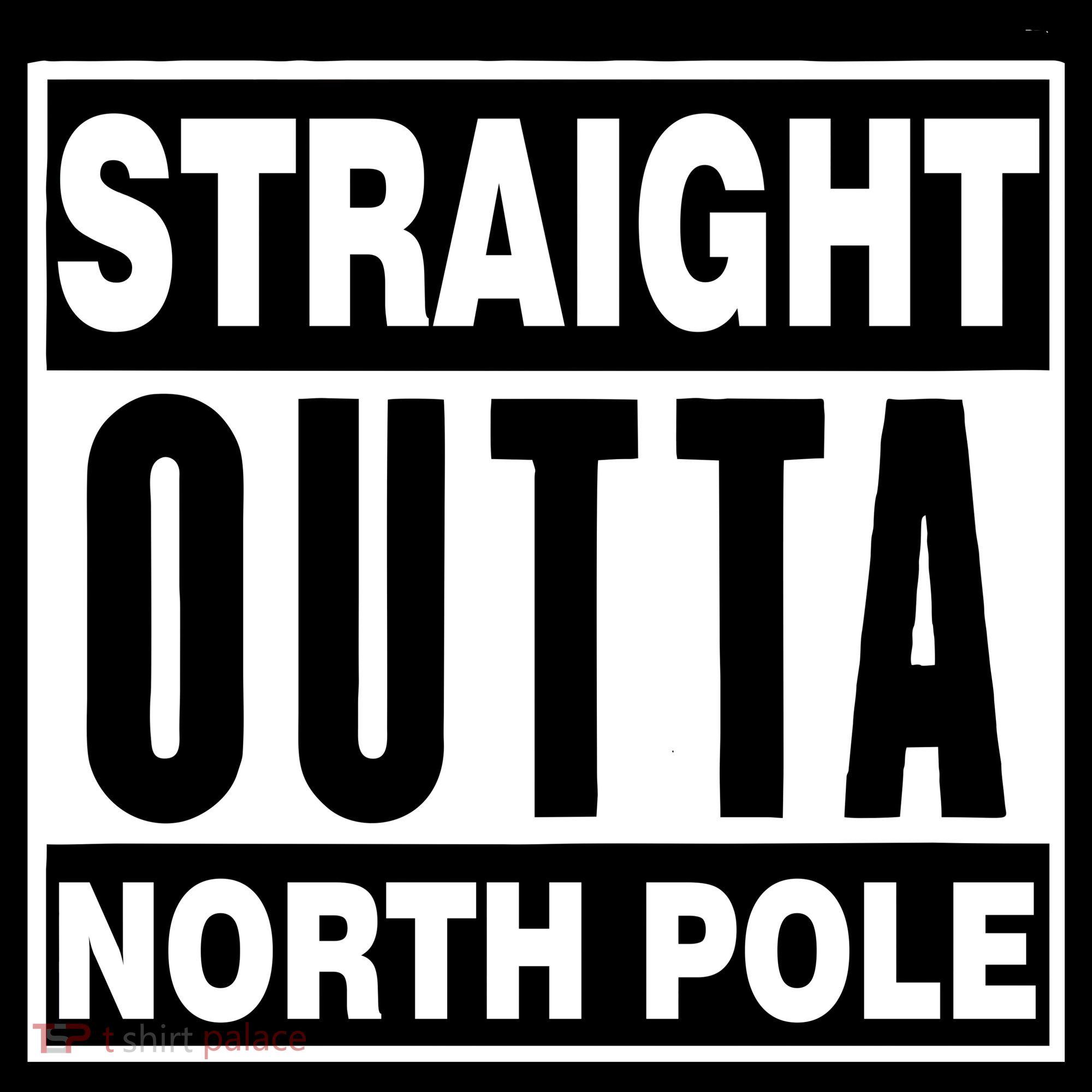 Straight Outta North Pole Backpack