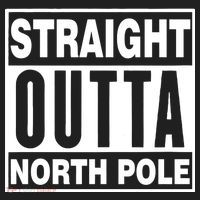 Straight Outta North Pole Beanie thumb 2