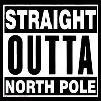 Straight Outta North Pole Women's Hoodie thumb 2