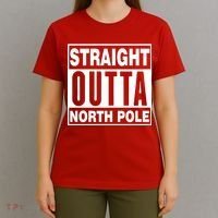 Straight Outta North Pole T-Shirt thumb 4