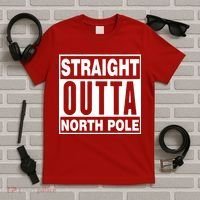 Straight Outta North Pole T-Shirt thumb 5