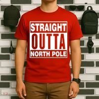 Straight Outta North Pole T-Shirt thumb 6