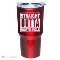 Straight Outta North Pole Tumbler thumb 0