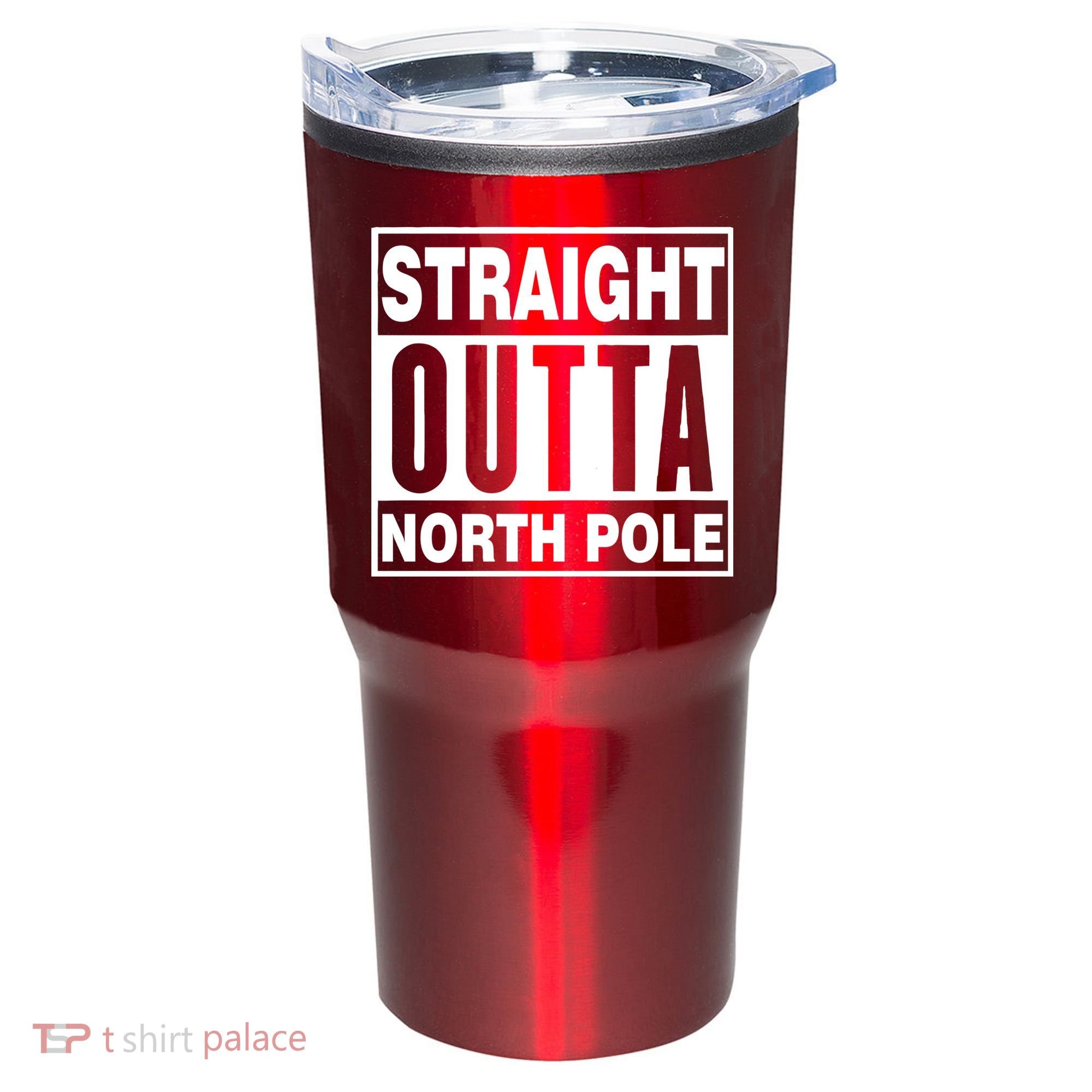 Straight Outta North Pole Tumbler