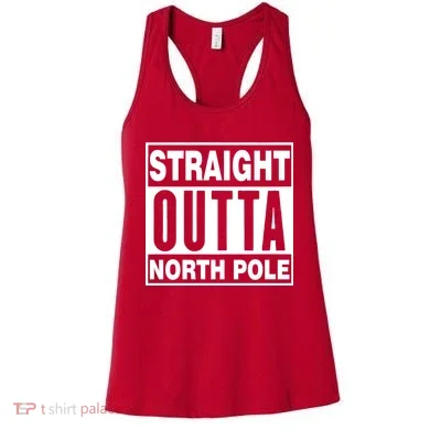 Straight Outta North Pole Women's Tank Top