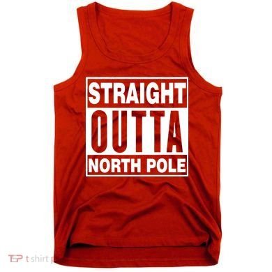 Straight Outta North Pole Tank Top