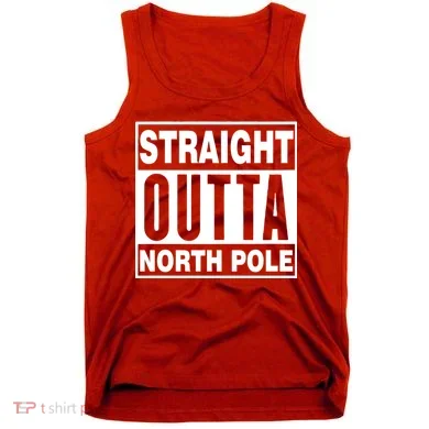 Straight Outta North Pole Tank Top