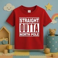 Straight Outta North Pole Toddler T-Shirt thumb 3