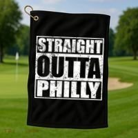 Straight Outta Philly Golf Towel thumb 1