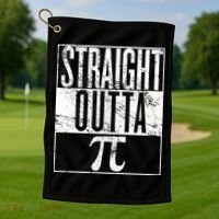 Straight Outta Pi Golf Towel thumb 1