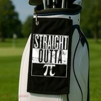 Straight Outta Pi Golf Towel thumb 2