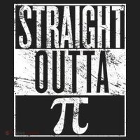 Straight Outta Pi Golf Towel thumb 3