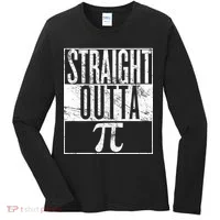 Straight Outta Pi Women's Long Sleeve Shirt thumb 0