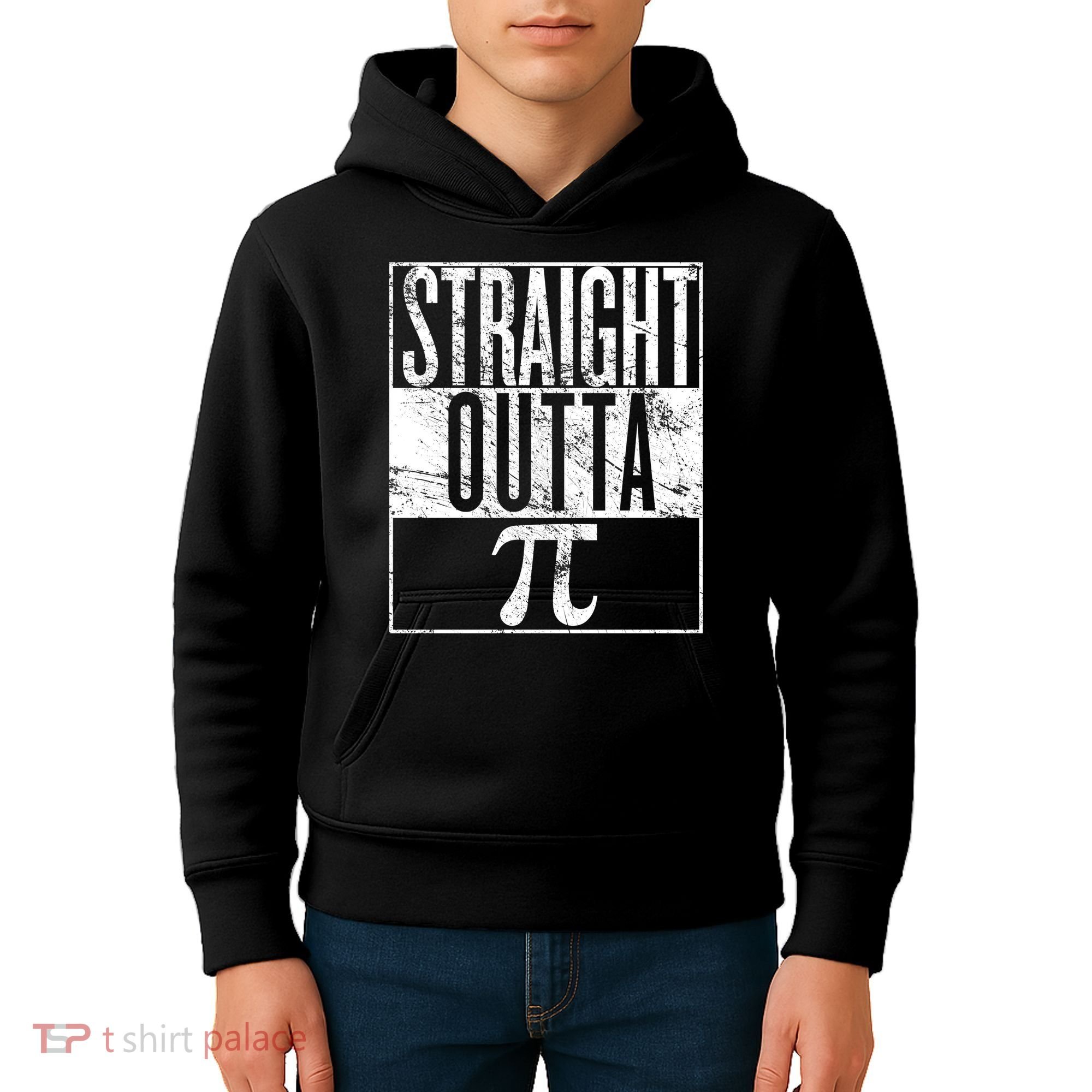 Straight Outta Pi Kids Hoodie