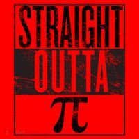 Straight Outta Pi Santa Hat thumb 1
