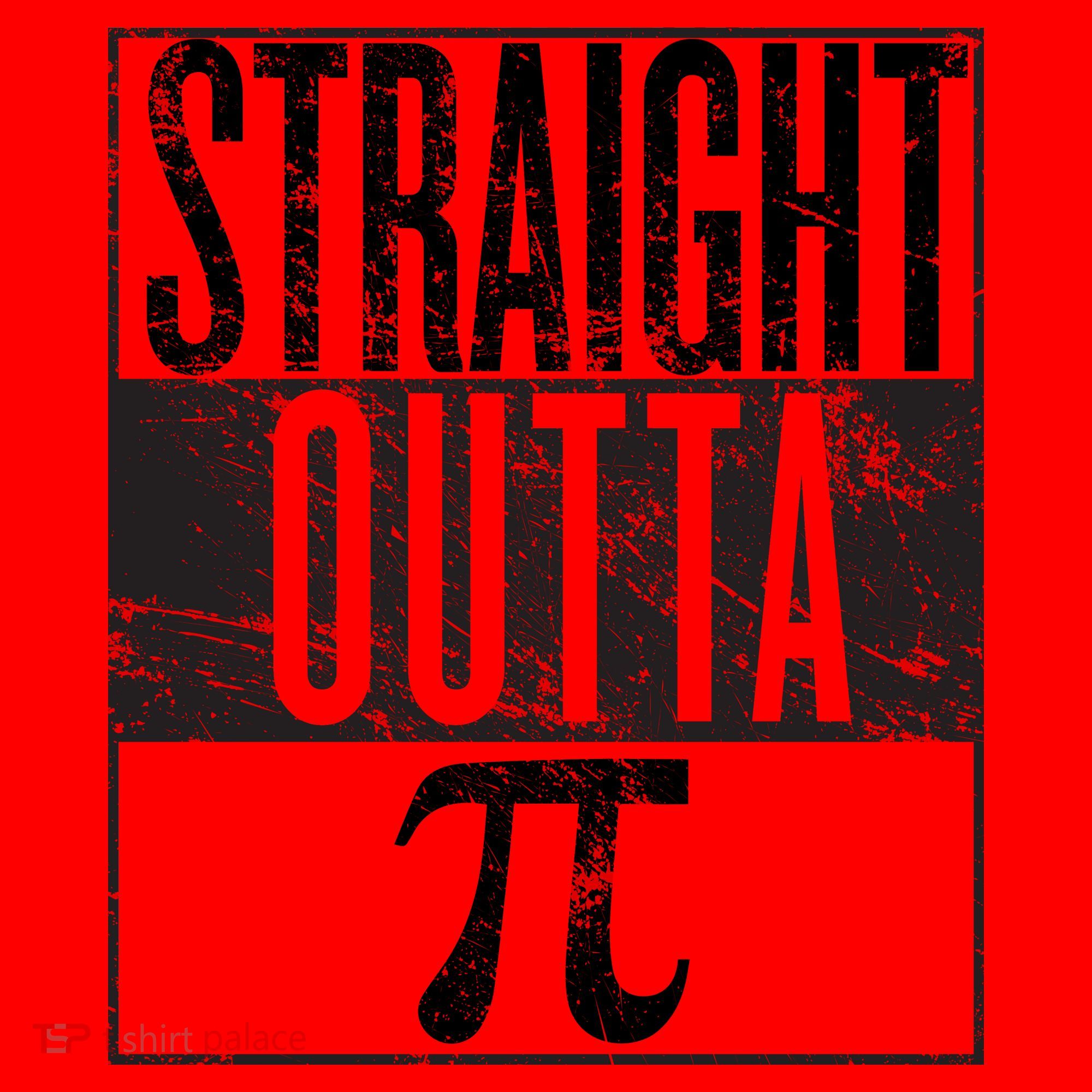 Straight Outta Pi Santa Hat