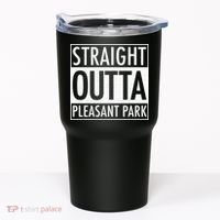 Straight Outta Pleasant Park Tumbler thumb 0