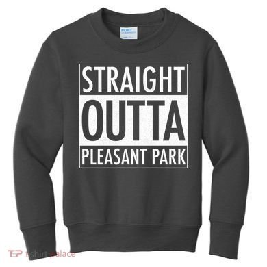 Straight Outta Pleasant Park Kids Sweatshirt