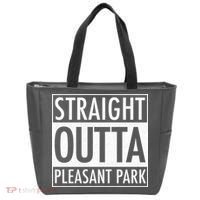 Straight Outta Pleasant Park Tote Bag thumb 0