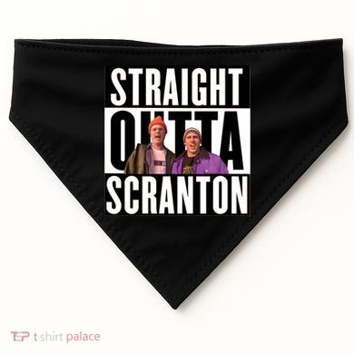 Straight Outta Scranton USA-Made Doggie Bandana