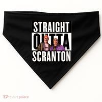 Straight Outta Scranton USA-Made Doggie Bandana thumb 0
