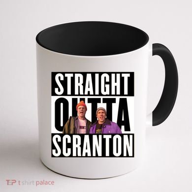 Straight Outta Scranton Coffee Mug back