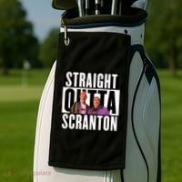 Straight Outta Scranton Golf Towel thumb 2