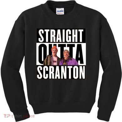 Straight Outta Scranton Kids Sweatshirt
