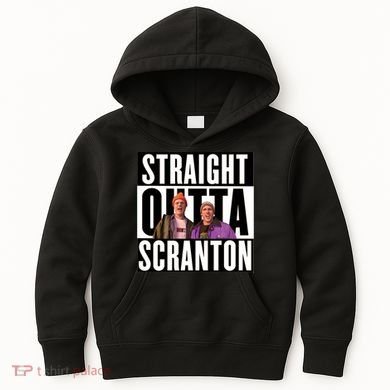 Straight Outta Scranton Kids Hoodie