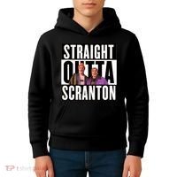 Straight Outta Scranton Kids Hoodie thumb 4