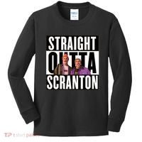 Straight Outta Scranton Kids Long Sleeve Shirt thumb 0