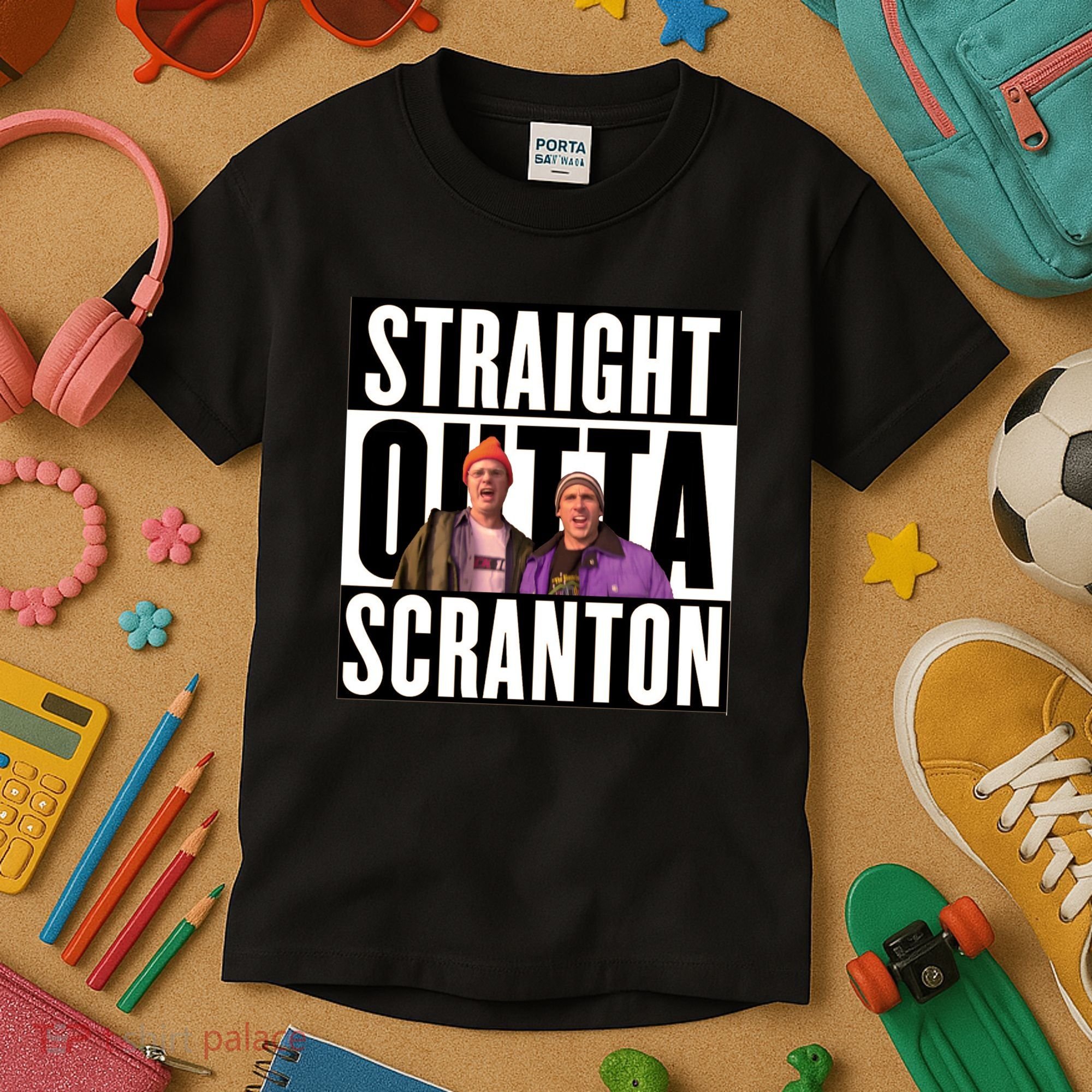 Straight Outta Scranton Kids T-Shirt