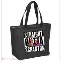 Straight Outta Scranton Tote Bag thumb 2