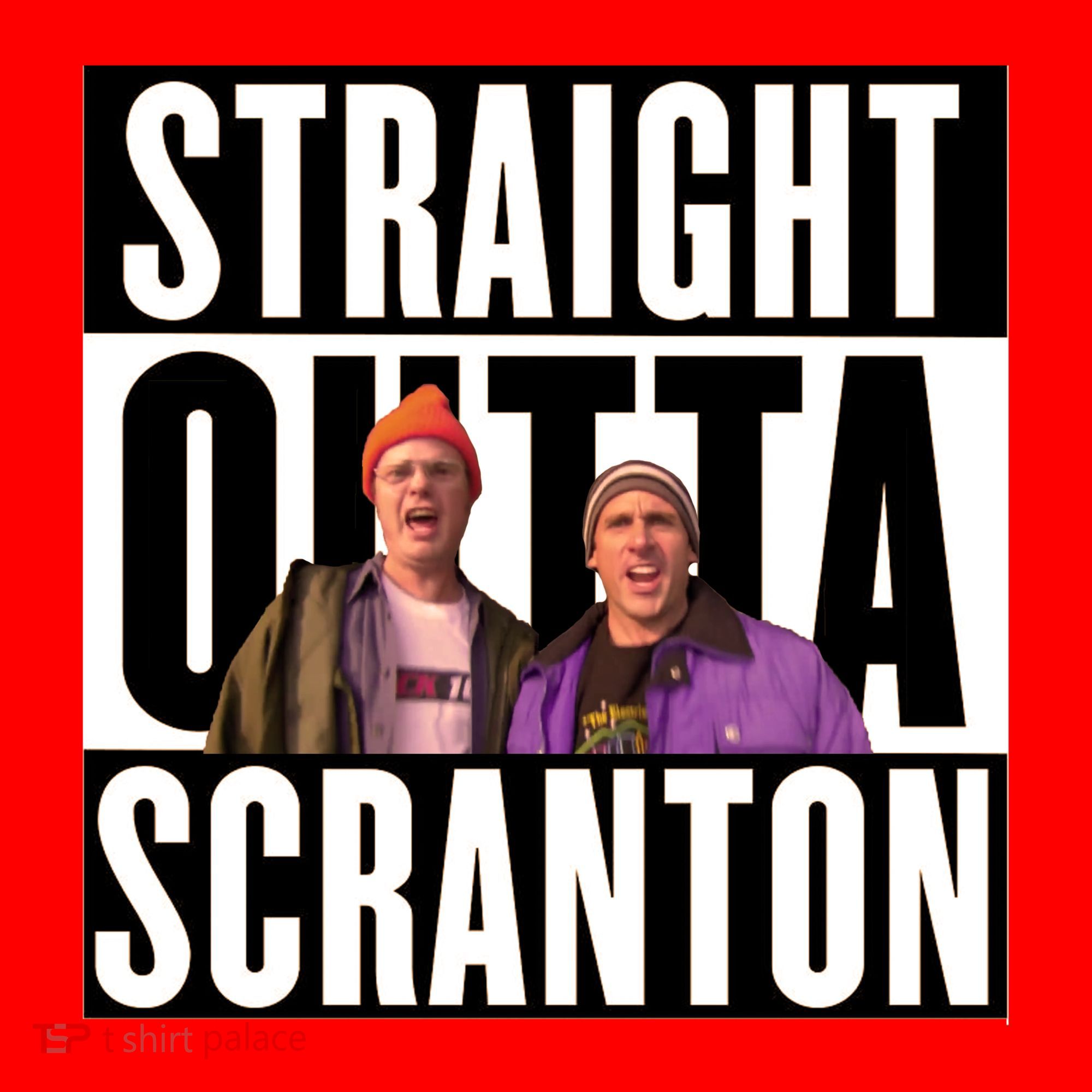 Straight Outta Scranton Santa Hat